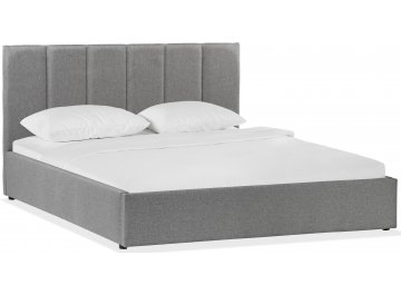 Двуспальная кровать Афродита-3 фиолетовый велюр bingo plum