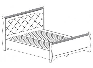 Кровать из дерева Флоренция 677