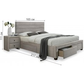 Двуспальная кровать Kayleon