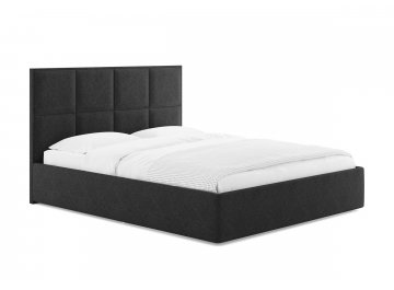 Двуспальная кровать Helga графитовый кашемир