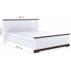 Двуспальная кровать Кантри