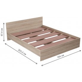 Двуспальная кровать Котри КР-005