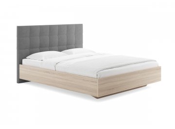 Двуспальная кровать Luiza серый лаунж