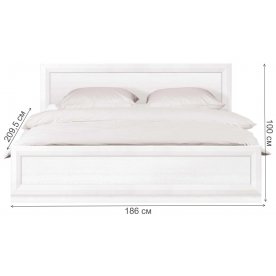 Двуспальная кровать Мальта LOZ с основанием