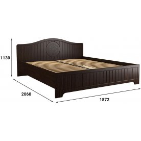 Двуспальная кровать Монблан