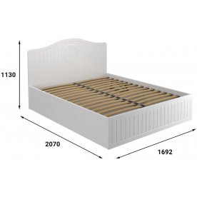 Двуспальная кровать Монблан МБ-606К