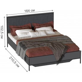 Двуспальная кровать Нора