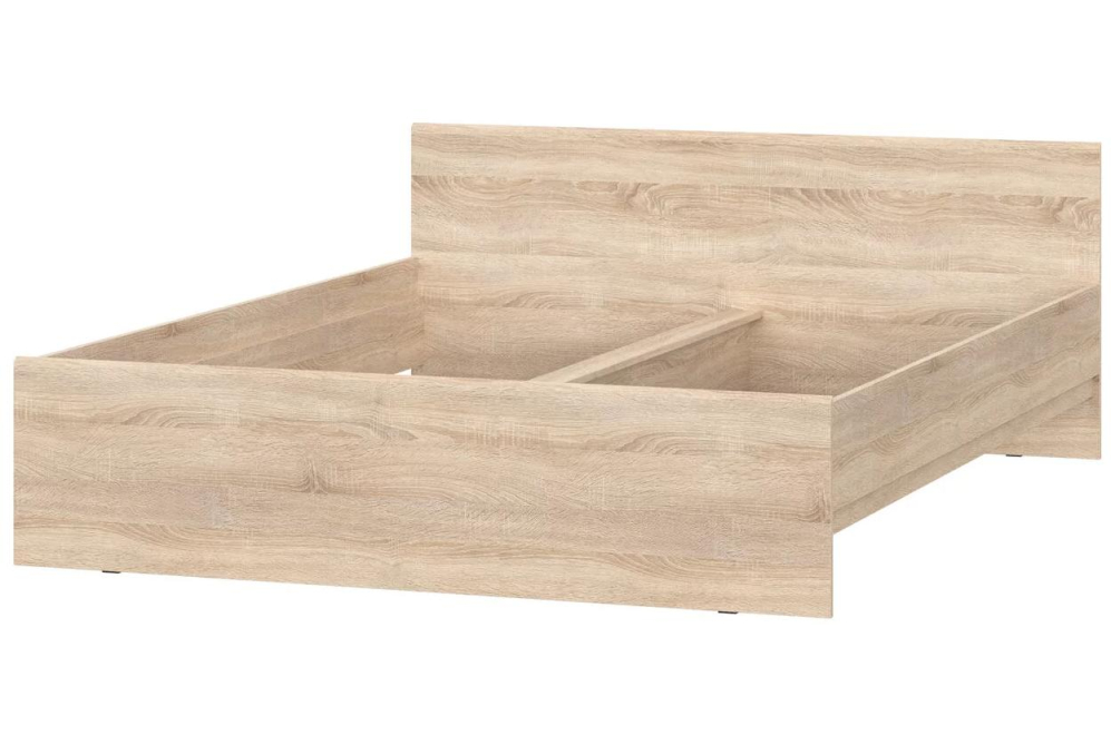 Двуспальная кровать Рунтроп 160х200 дуб сонома