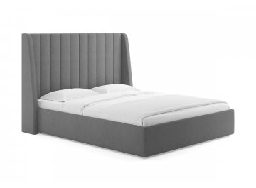 Двуспальная кровать Samanta серый лаунж