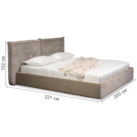 Двуспальная кровать Selection MDI.BD.SL.13