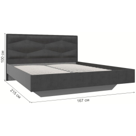 Двуспальная кровать Тамия