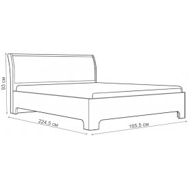 Двуспальная кровать Трейв Нео 3