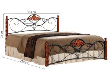 Двуспальная кровать Valentina