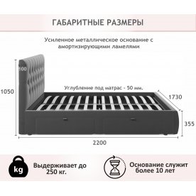 Двуспальная кровать Verona