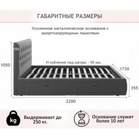 Двуспальная кровать Verona