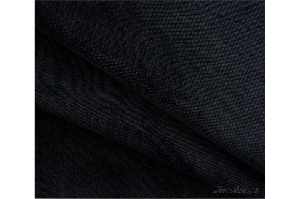 Двуспальная кровать Verona 160х200 с ПМ черный велюр