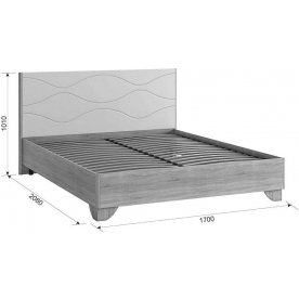 Двуспальная кровать Зара Комфорт