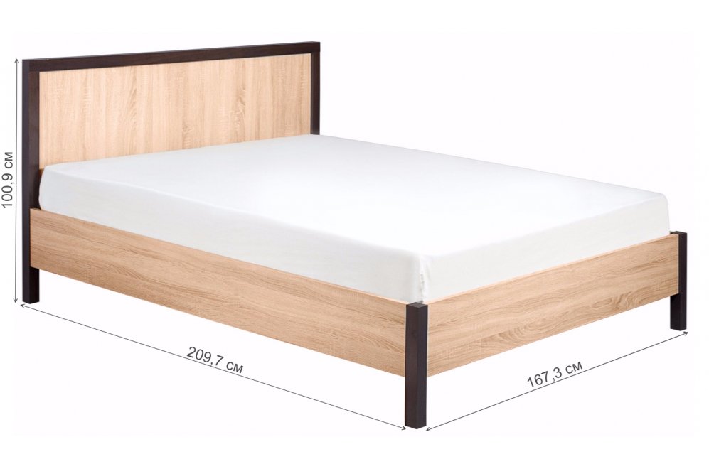 Кровать Баухаус (Bauhaus) 160x200