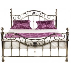 Кровать BD-604 180х200 античная медь