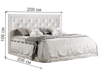 Двуспальная кровать Амели