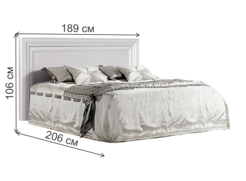 Двуспальная кровать Амели