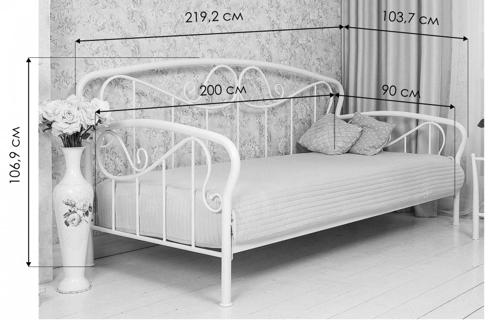 Кровать Sofa 90 см х 200 см
