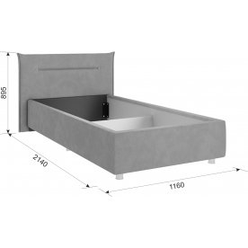 Односпальная кровать Альба