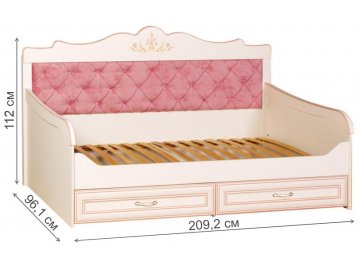 Односпальная кровать Алиса №550