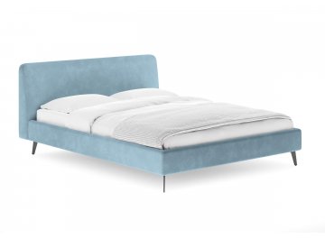 Односпальная кровать Boston голубой эвита