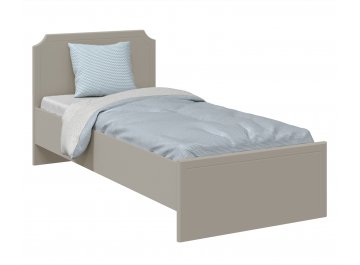 Детская кровать ДримСтар ДС-50 (90х200) глиняный серый / риолит