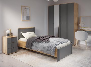 Односпальная кровать Эмилия ЭЛ-27