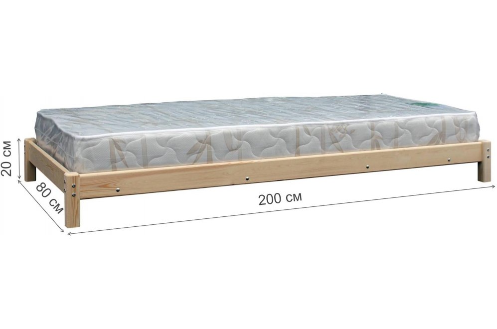 Односпальная кровать Изабелла 70x190