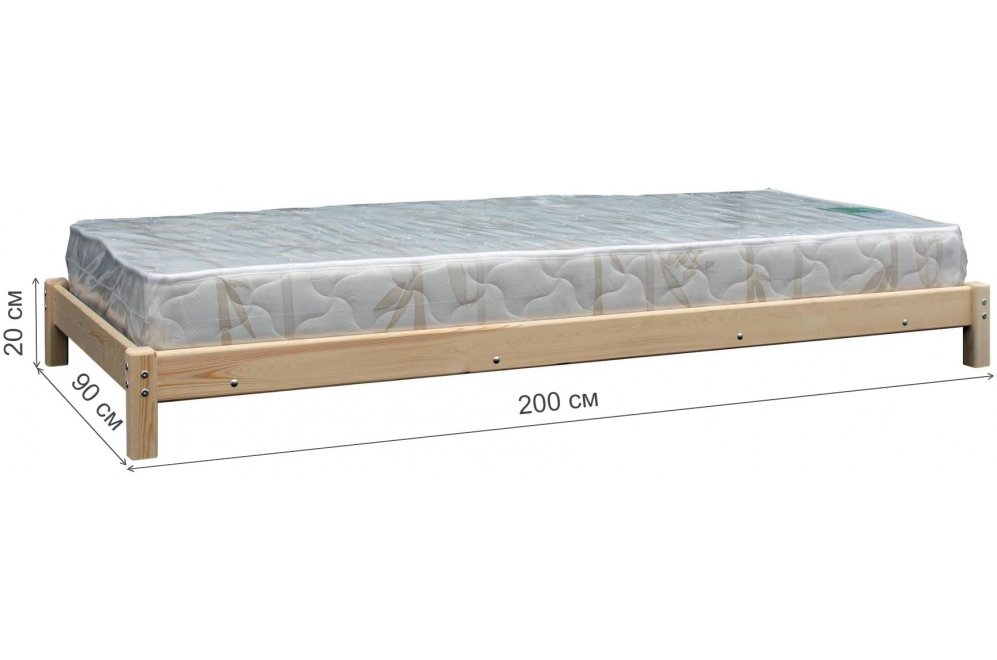 Односпальная кровать Изабелла 80x190