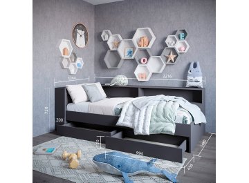 Односпальная кровать Ксения