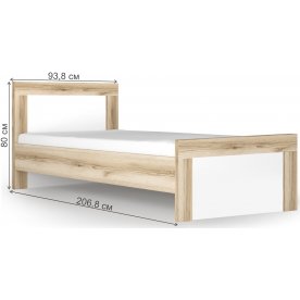 Односпальная кровать Лаэль Сканди