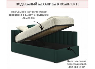 Односпальная кровать Milena