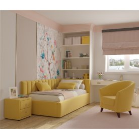 Односпальная кровать Milena