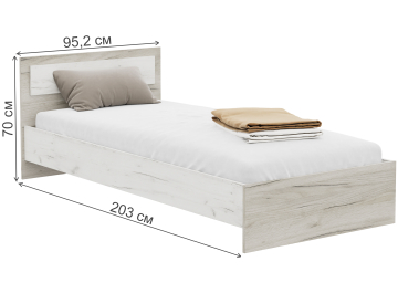 Односпальная кровать Муза КР 603