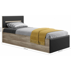 Односпальная кровать Наоми КР-12