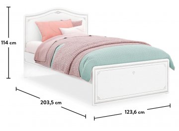 Односпальная кровать Selena