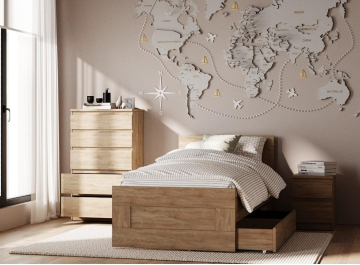 Односпальная кровать Сириус