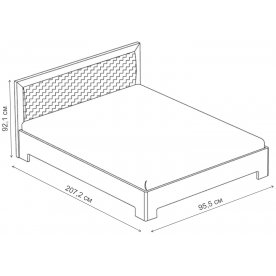 Односпальная кровать Трейв 1