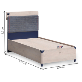 Односпальная кровать Line Trio