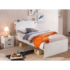 Односпальная кровать White