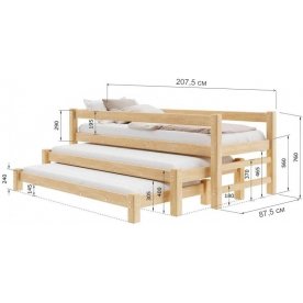 Подростковая кровать Лего