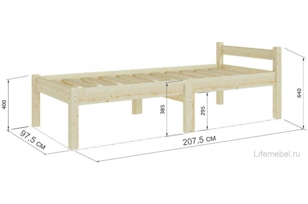 Подростковая кровать Селеста 90х200