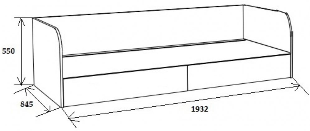 Софа Астра белый / розовый
