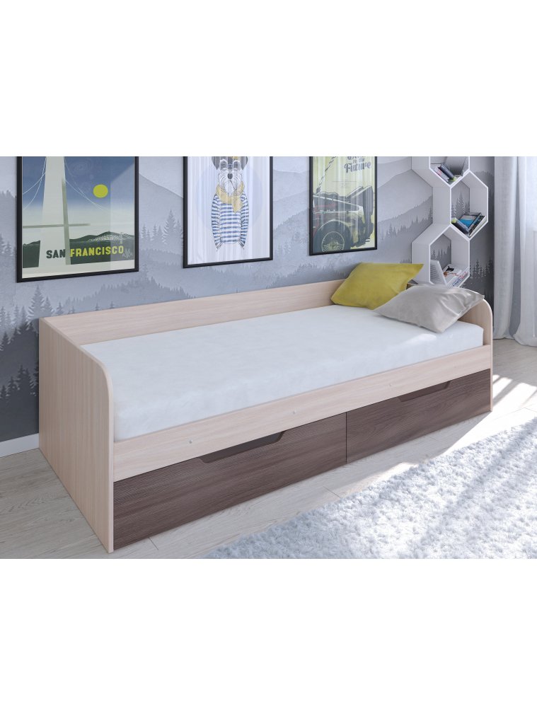 Софа Астра дуб молочный / дуб шамони