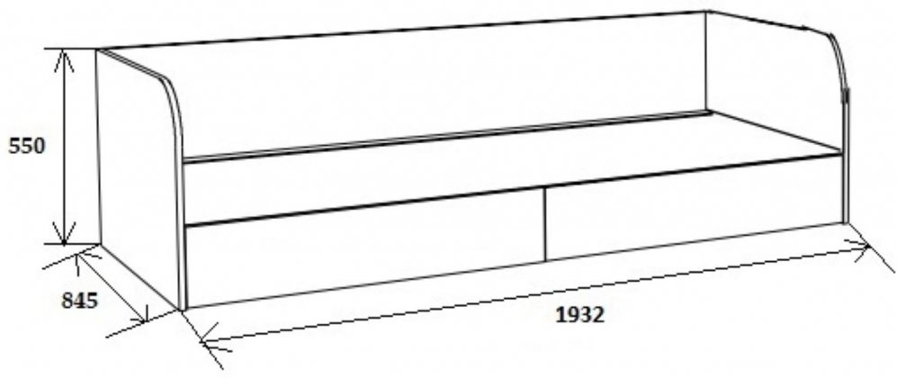 Софа Астра венге / орех