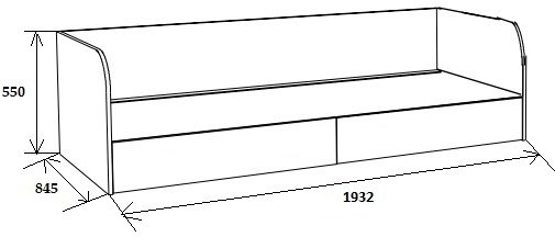 Софа Астра венге